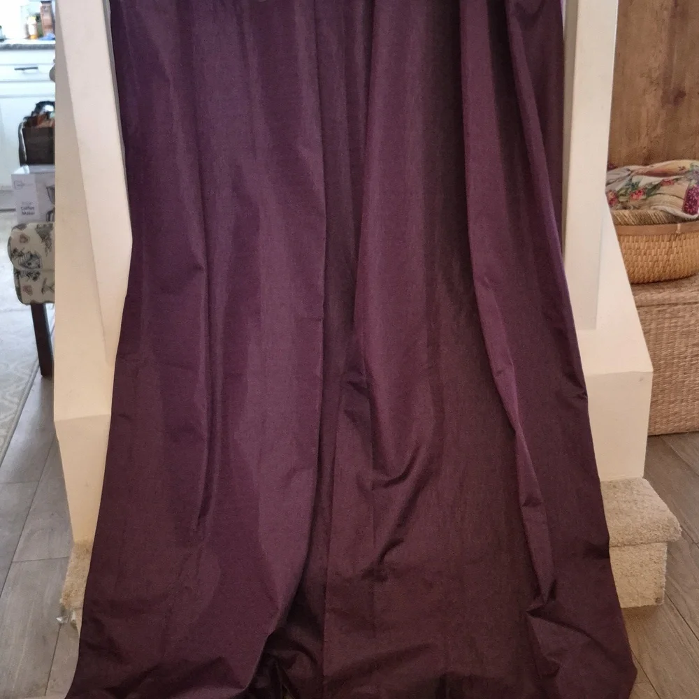 Eclipse Thermal Grommet Blackout Curtains 2 Panels 42x63 Plum (84x63)